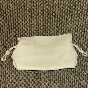 A New Day by Target private brand. Cream clutch bag with gold chain strap